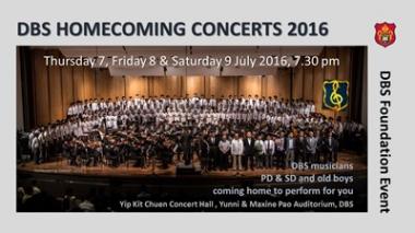 DBS HOMECOMING CONCERTS 2016